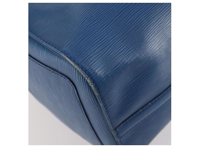 LOUIS VUITTON Epi Keepall 45 Borsa Boston Blu M42975 LV Auth 168373 - vista 16
