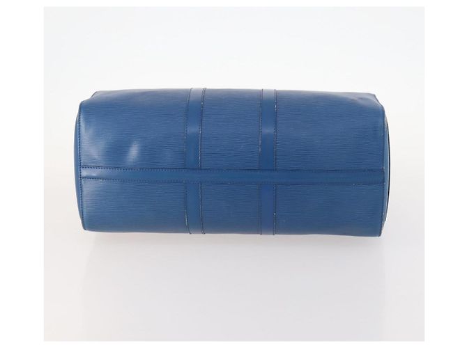 LOUIS VUITTON Epi Keepall 45 Borsa Boston Blu M42975 LV Auth 168373 - vista 5