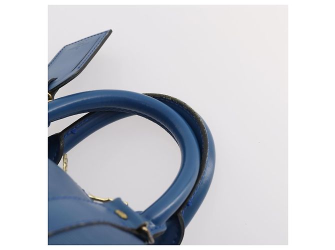 LOUIS VUITTON Epi Keepall 45 Borsa Boston Blu M42975 LV Auth 168373 - vista 8