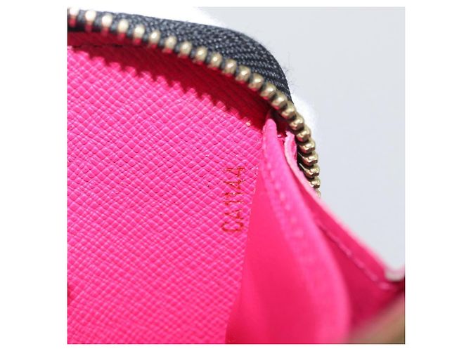 LOUIS VUITTON Multicolor Zippy Wallet Long Wallet Black M60243 LV Auth BA11010 - view 12