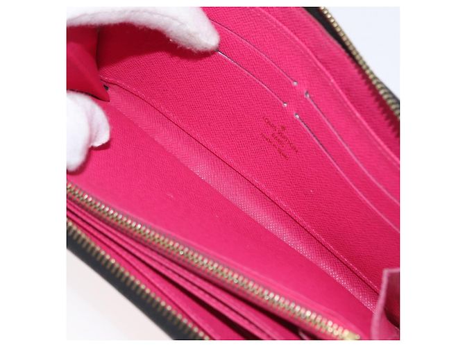 LOUIS VUITTON Multicolor Zippy Wallet Long Wallet Black M60243 LV Auth BA11010 - view 18