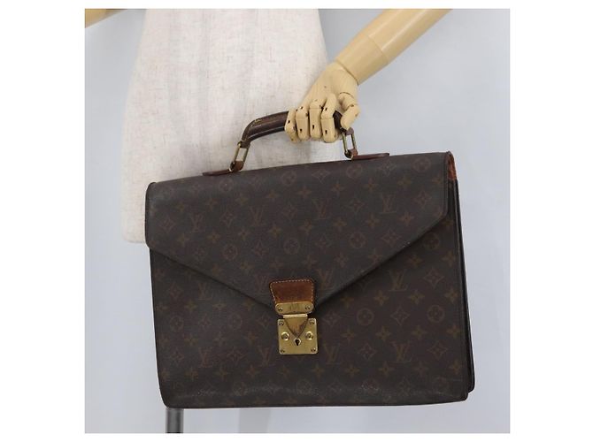 LOUIS VUITTON Briefcase Consigliere Monogram M53331 LV Auth bs33308 Monogramma - vista 25