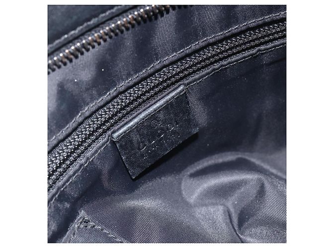 GUCCI Guccissima Schultertasche Canvas Schwarz Silber 161822 Auth ep13661 - Ansicht 16