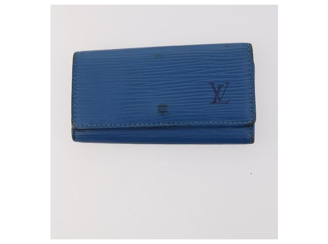 Schlüsselgeldbörse Monogram Epi Louis Vuitton 5 Teile Blau LV Auth BA11175 Monogramm - Ansicht 2