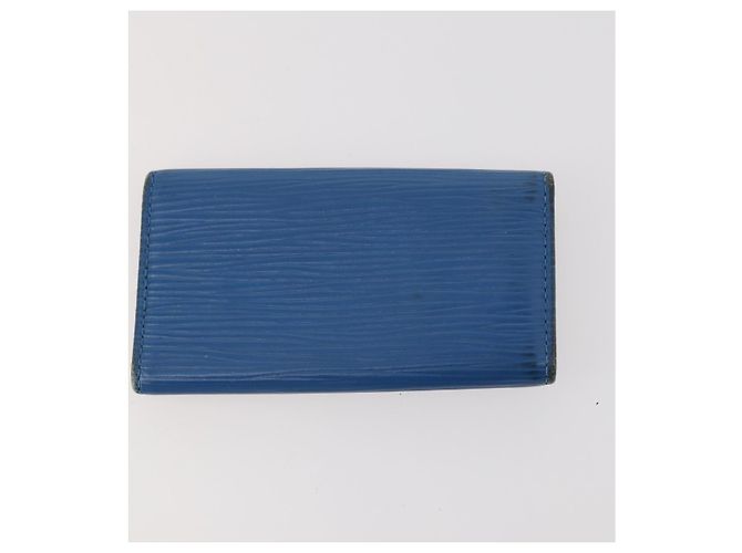 Schlüsselgeldbörse Monogram Epi Louis Vuitton 5 Teile Blau LV Auth BA11175 Monogramm - Ansicht 3