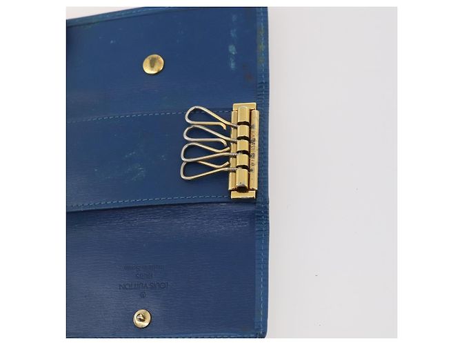 Schlüsselgeldbörse Monogram Epi Louis Vuitton 5 Teile Blau LV Auth BA11175 Monogramm - Ansicht 6