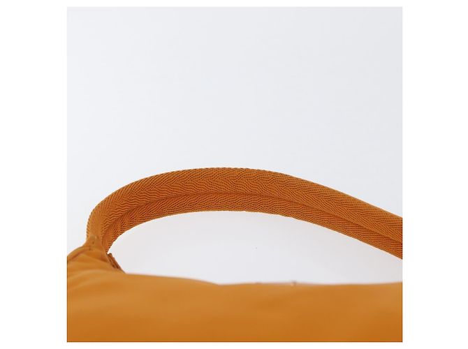 PRADA Borsa a mano in nylon arancione oro Auth ARZ521V D'oro - vista 14