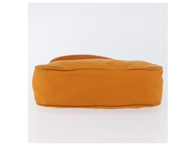 PRADA Borsa a mano in nylon arancione oro Auth ARZ521V D'oro - vista 5
