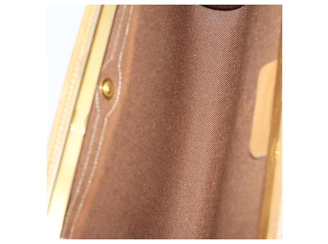 Borsa a mano in tela a nido d'ape PVC 2 pezzi Christian Dior Nera Auth ti3763 Nero - vista 16