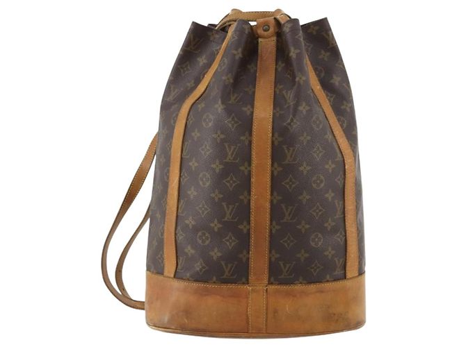 LOUIS VUITTON Borsa a Spalla Monogram Randonnee GM M42244 LV Auth LNZ091 Monogramma - vista 13
