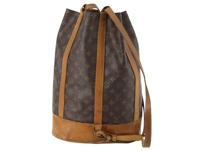 LOUIS VUITTON Borsa a Spalla Monogram Randonnee GM M42244 LV Auth LNZ091 Monogramma - vista 2