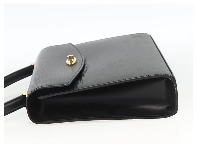 LOUIS VUITTON Borsa a Mano Epi Malesherbes Nera M52372 LV Auth BA11235 Nero - vista 3