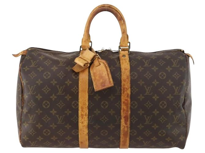 LOUIS VUITTON Monogram Keepall 45 Boston Tasche M41428 LV Auth 172659 Monogramm - Ansicht 13