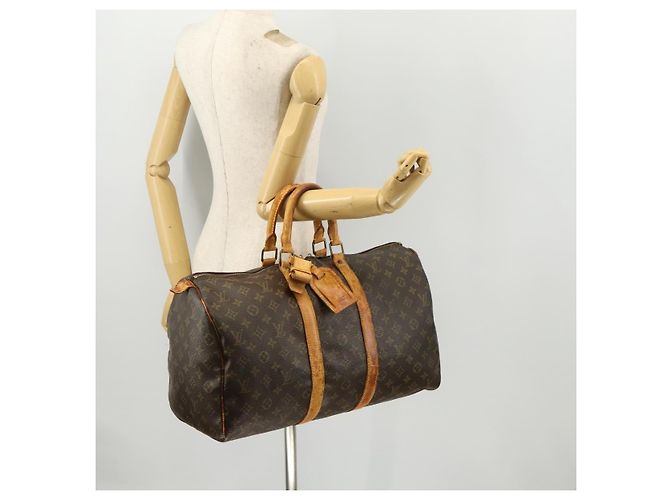 LOUIS VUITTON Monogram Keepall 45 Boston Tasche M41428 LV Auth 172659 Monogramm - Ansicht 24