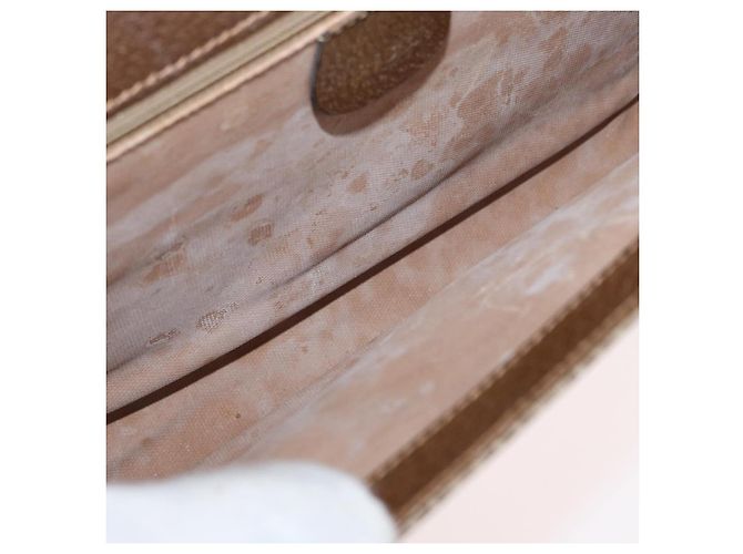 Borsa a Spalla GUCCI Tela Beige Oro 004 115 0289 Auth ka3003 D'oro - vista 17
