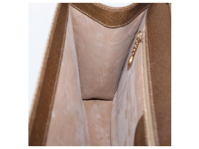 Borsa a Spalla GUCCI Tela Beige Oro 004 115 0289 Auth ka3003 D'oro - vista 19