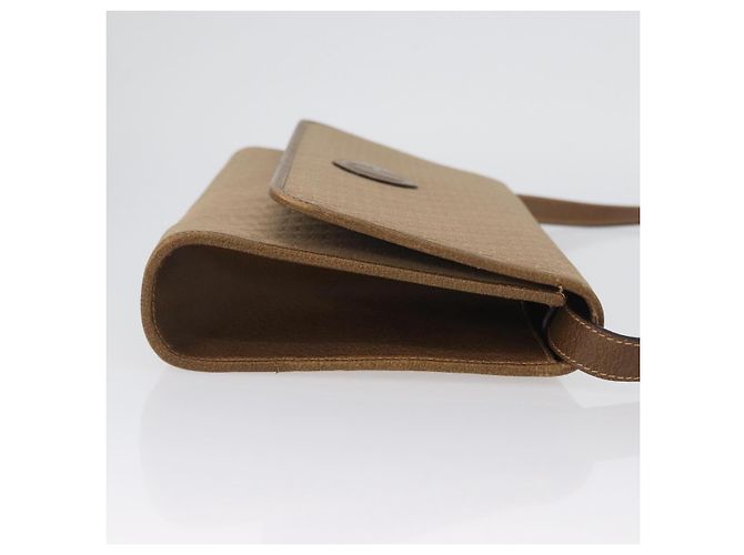 Borsa a Spalla GUCCI Tela Beige Oro 004 115 0289 Auth ka3003 D'oro - vista 4