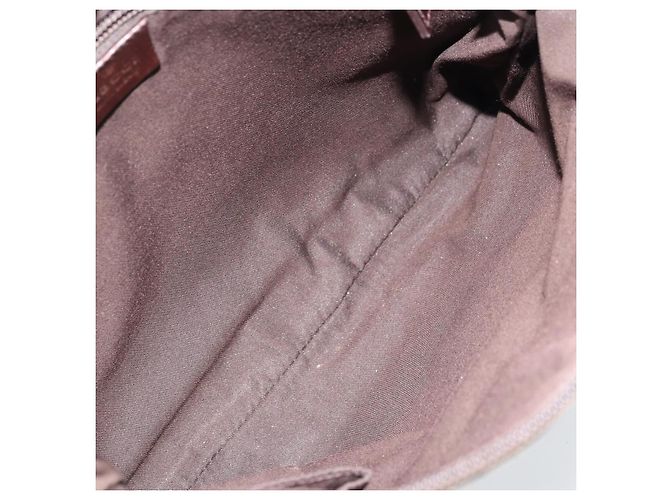 Borsa a Spalla GG Canvas Gucci Beige Argento 145857 Auth ka2886 - vista 16