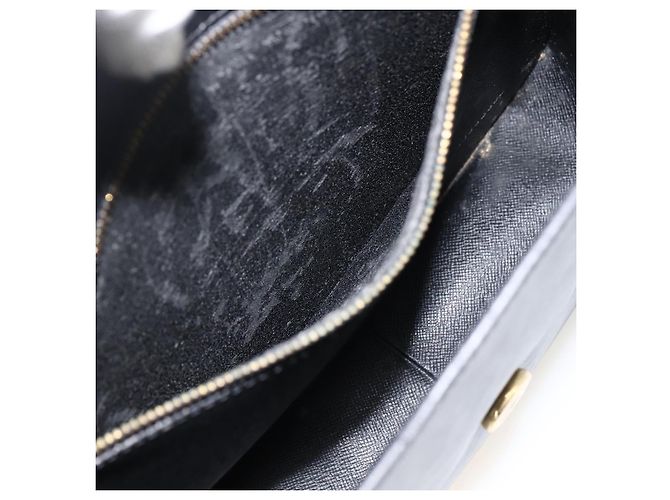 LOUIS VUITTON Borsa a Spalla Epi Saint Cloud GM Nera M52192 LV Auth ep13601 Nero - vista 10