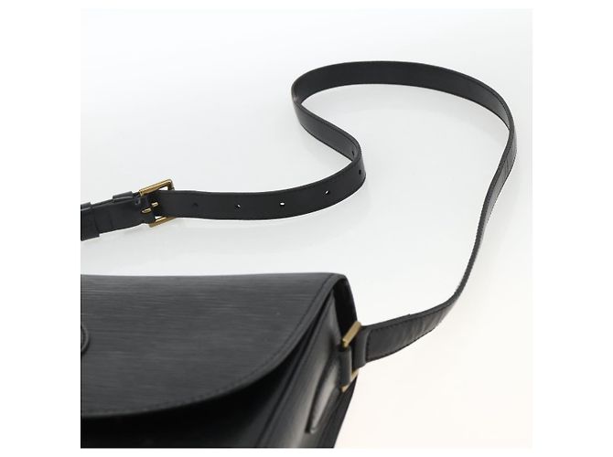 LOUIS VUITTON Borsa a Spalla Epi Saint Cloud GM Nera M52192 LV Auth ep13601 Nero - vista 14