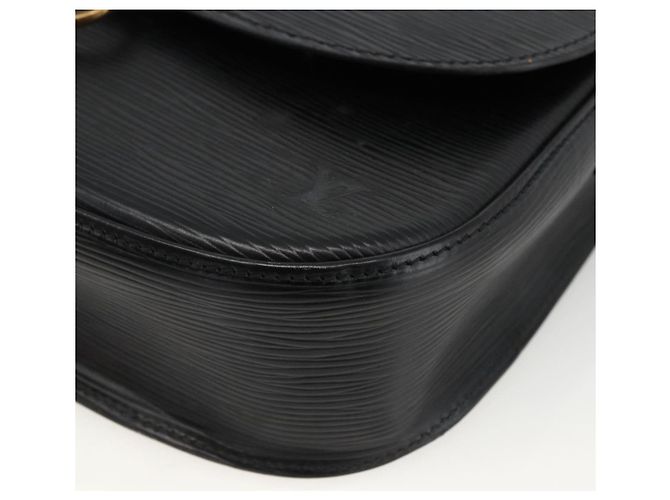 LOUIS VUITTON Borsa a Spalla Epi Saint Cloud GM Nera M52192 LV Auth ep13601 Nero - vista 15