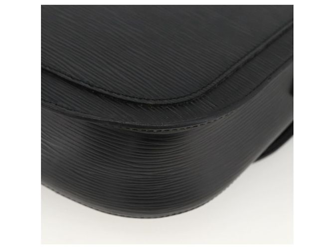LOUIS VUITTON Borsa a Spalla Epi Saint Cloud GM Nera M52192 LV Auth ep13601 Nero - vista 17