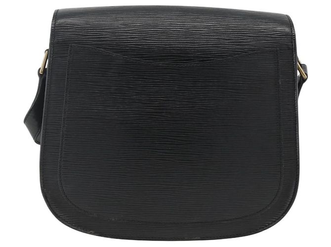 LOUIS VUITTON Borsa a Spalla Epi Saint Cloud GM Nera M52192 LV Auth ep13601 Nero - vista 2