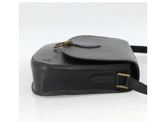 LOUIS VUITTON Borsa a Spalla Epi Saint Cloud GM Nera M52192 LV Auth ep13601 Nero - vista 4