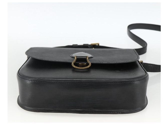 LOUIS VUITTON Borsa a Spalla Epi Saint Cloud GM Nera M52192 LV Auth ep13601 Nero - vista 5