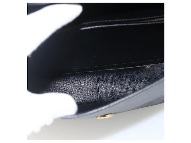 LOUIS VUITTON Borsa a Spalla Epi Saint Cloud GM Nera M52192 LV Auth ep13601 Nero - vista 9