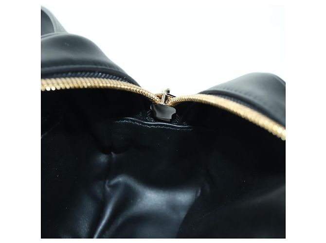 Borsa a vita Gancini in pelle nera e oro Auth ARZ136V di Salvatore Ferragamo - vista 21