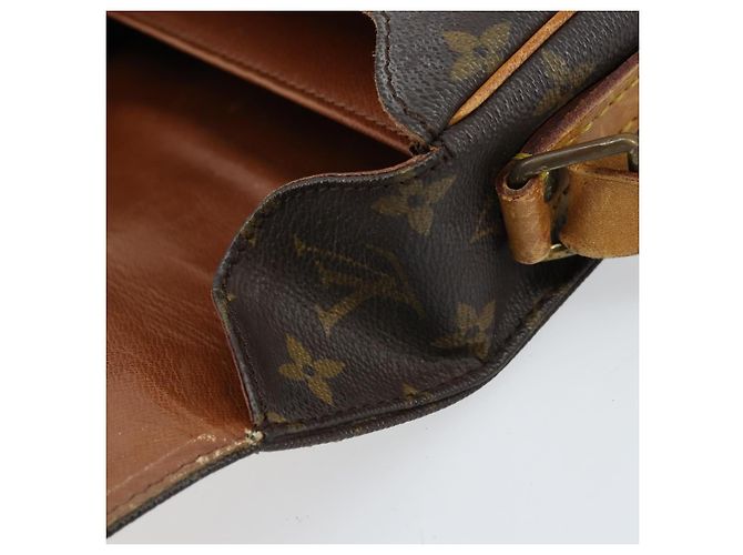 LOUIS VUITTON Borsa a Spalla Monogram Cartouchiere MM M51253 LV Auth BA11126 Monogramma - vista 10