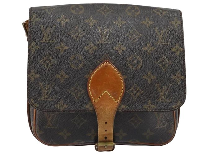 LOUIS VUITTON Borsa a Spalla Monogram Cartouchiere MM M51253 LV Auth BA11126 Monogramma - vista 13