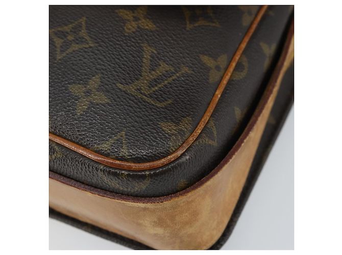 LOUIS VUITTON Borsa a Spalla Monogram Cartouchiere MM M51253 LV Auth BA11126 Monogramma - vista 14