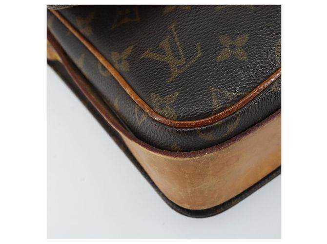 LOUIS VUITTON Borsa a Spalla Monogram Cartouchiere MM M51253 LV Auth BA11126 Monogramma - vista 15