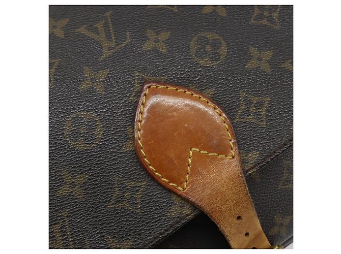 LOUIS VUITTON Borsa a Spalla Monogram Cartouchiere MM M51253 LV Auth BA11126 Monogramma - vista 18