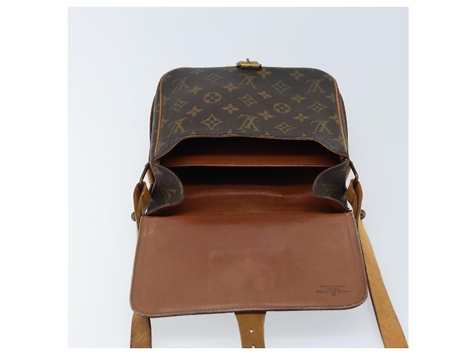 LOUIS VUITTON Borsa a Spalla Monogram Cartouchiere MM M51253 LV Auth BA11126 Monogramma - vista 19