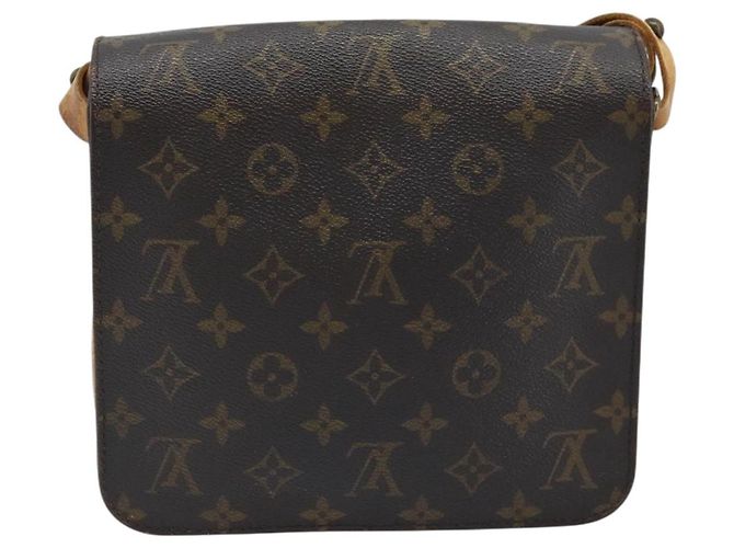 LOUIS VUITTON Borsa a Spalla Monogram Cartouchiere MM M51253 LV Auth BA11126 Monogramma - vista 2