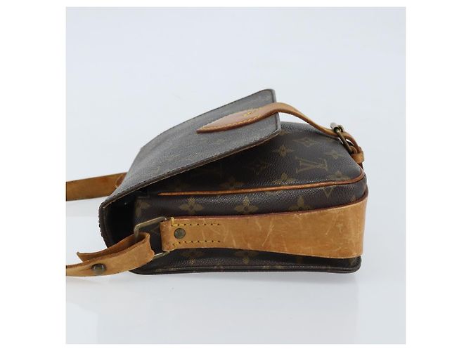 LOUIS VUITTON Borsa a Spalla Monogram Cartouchiere MM M51253 LV Auth BA11126 Monogramma - vista 4