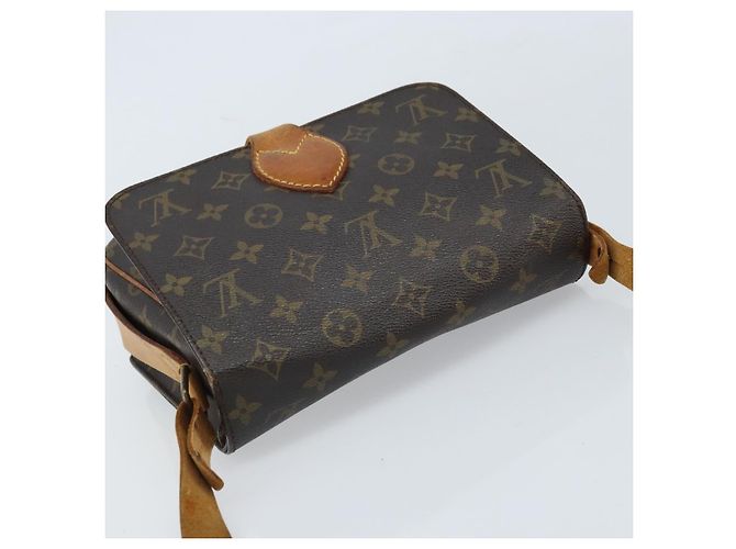 LOUIS VUITTON Borsa a Spalla Monogram Cartouchiere MM M51253 LV Auth BA11126 Monogramma - vista 6