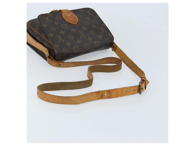 LOUIS VUITTON Borsa a Spalla Monogram Cartouchiere MM M51253 LV Auth BA11126 Monogramma - vista 7