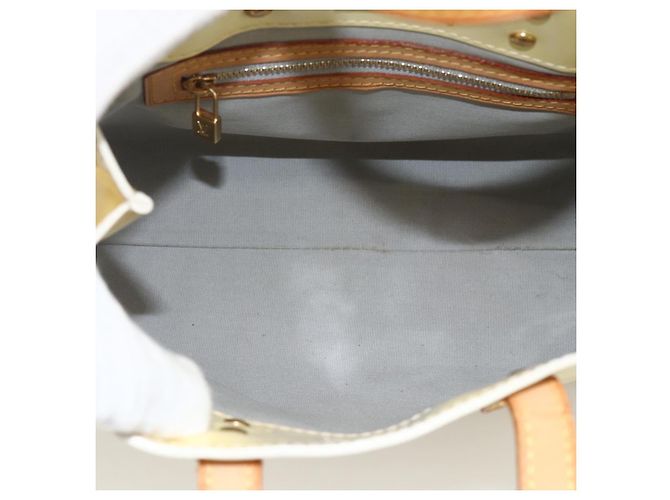 LOUIS VUITTON Borsa a Mano Monogram Vernis Reade PM Perle M91336 LV Auth ep13671 - vista 11