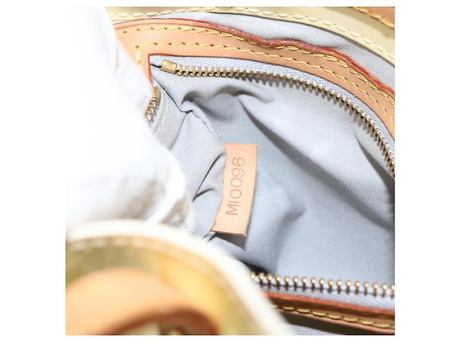 LOUIS VUITTON Borsa a Mano Monogram Vernis Reade PM Perle M91336 LV Auth ep13671 - vista 12