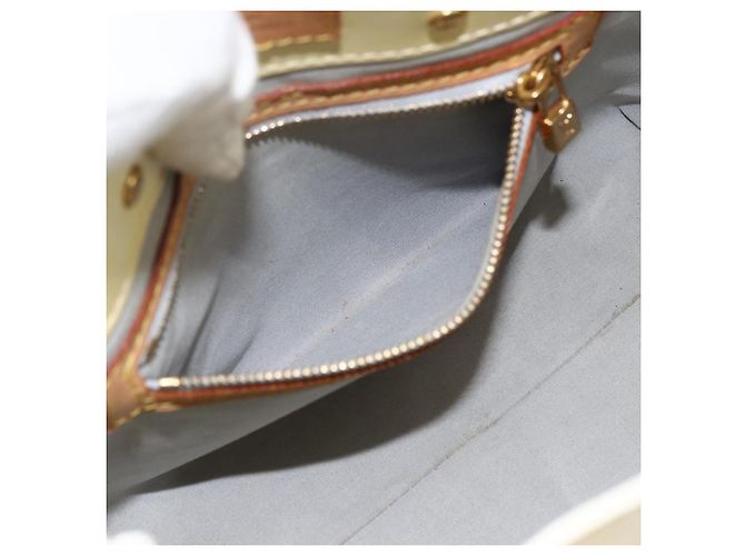 LOUIS VUITTON Borsa a Mano Monogram Vernis Reade PM Perle M91336 LV Auth ep13671 - vista 20