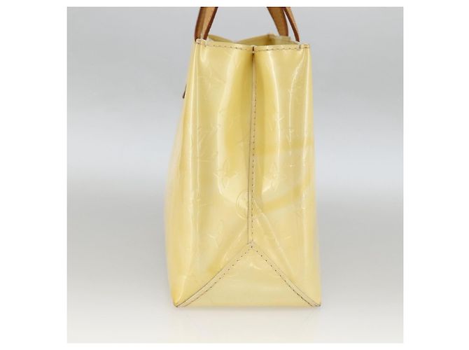 LOUIS VUITTON Borsa a Mano Monogram Vernis Reade PM Perle M91336 LV Auth ep13671 - vista 4