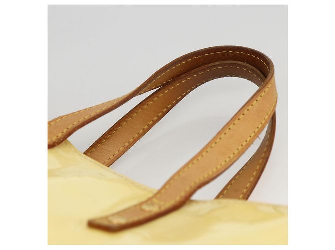 LOUIS VUITTON Borsa a Mano Monogram Vernis Reade PM Perle M91336 LV Auth ep13671 - vista 8