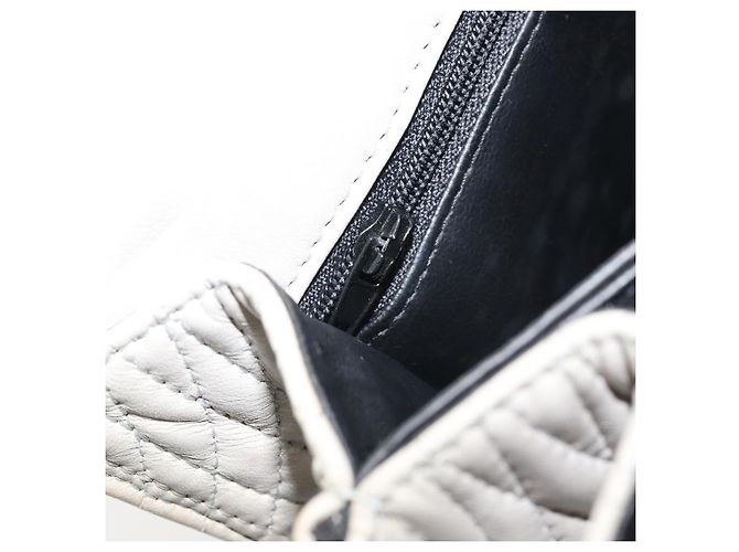 BALLY Borsa a mano in pelle avorio dorato Auth BA10961 D'oro Crudo - vista 21
