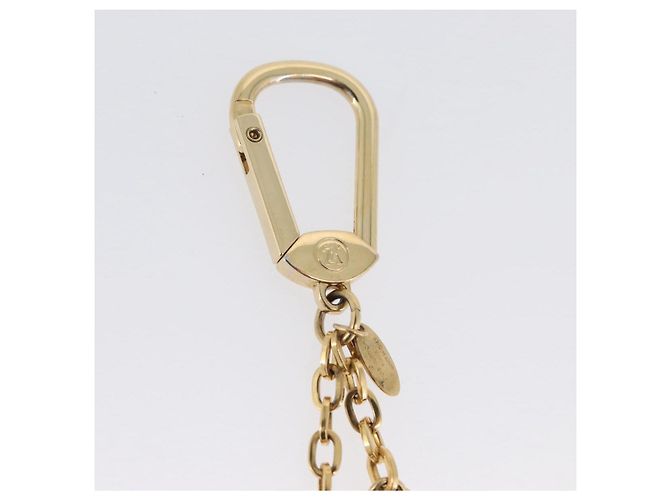 LOUIS VUITTON Llavero Icónico Charm metal Rojo Negro LV Auth LNZ441 Roja - vista 5