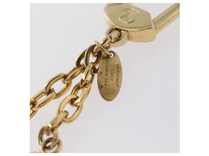 LOUIS VUITTON Llavero Icónico Charm metal Rojo Negro LV Auth LNZ441 Roja - vista 6