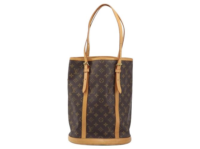 LOUIS VUITTON Borsa a Spalla Monogram Bucket GM M42236 LV Auth 173762 Monogramma - vista 13